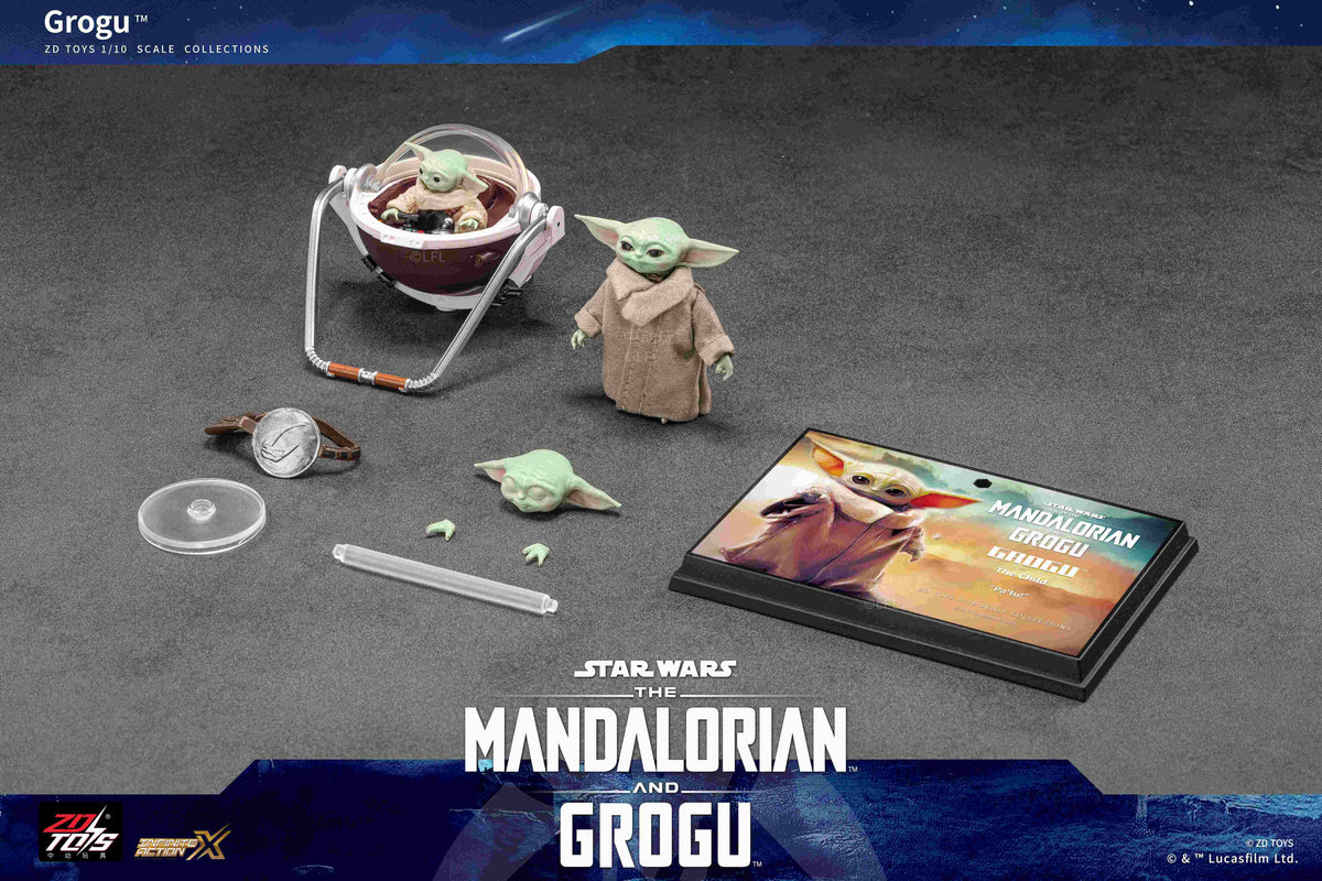ZD Toys: Star Wars - Grogu 1/10 Scale Action Figure