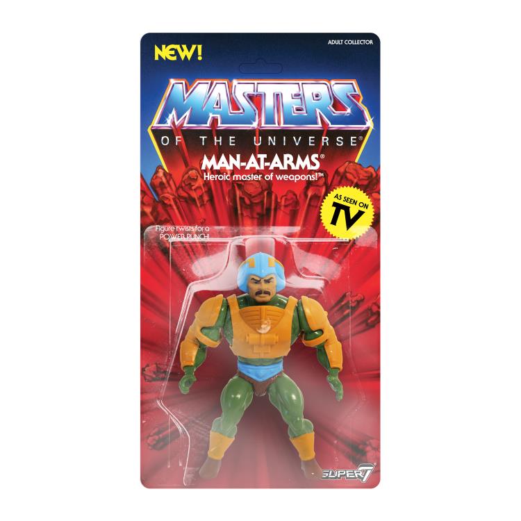 Masters of the Universe Vintage Man-At-Arms 5 1/2-Inch Action Figure