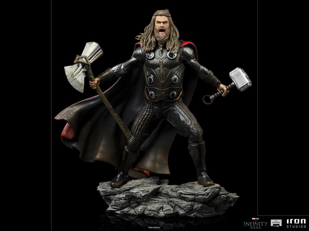 Iron Studios The Infinity Saga Battle Diorama Series Thor Ultimate 1/10 Art Scale Limited Edition Statue