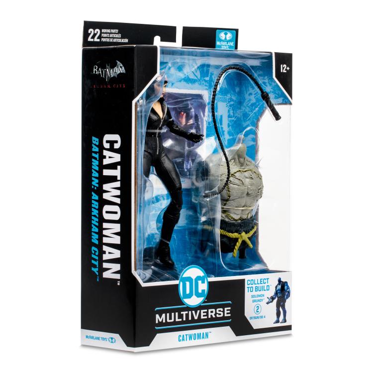 Mcfarlane DC Multiverse: Arkham City - Catwoman Action Figure (Collect to Build: Solomon Grundy)