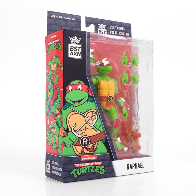 The Loyal Subjects BST AXN: Teenage Mutant Ninja Turtles Raphael Action Figure