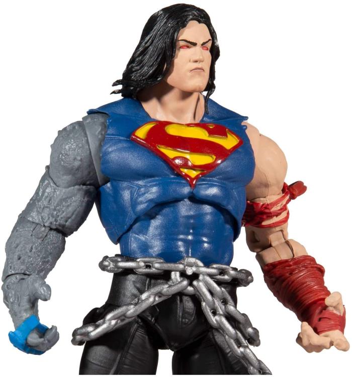 Mcfarlane Toys DC Multiverse Dark Nights: Death Metal Superman Action Figure (Collect to Build: Darkfather)