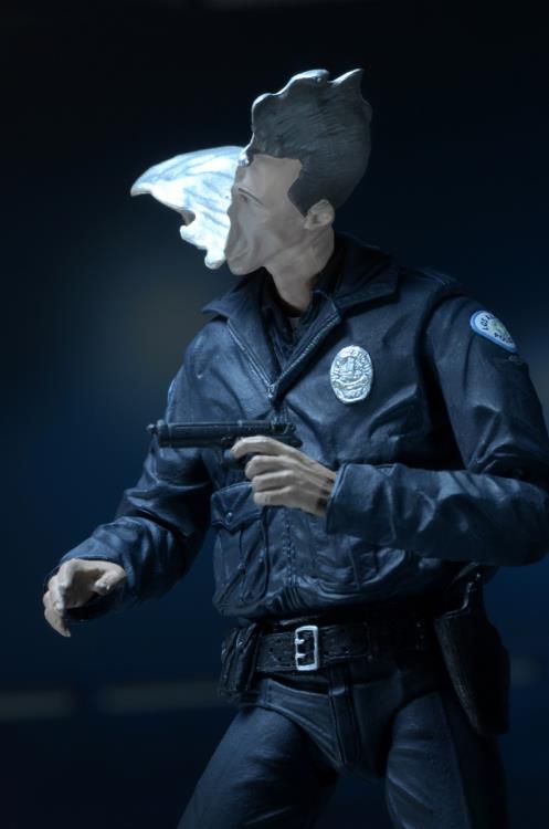 NECA Terminator 2: Judgement Day Ultimate T-1000 (Motorcycle Cop) Action Figure