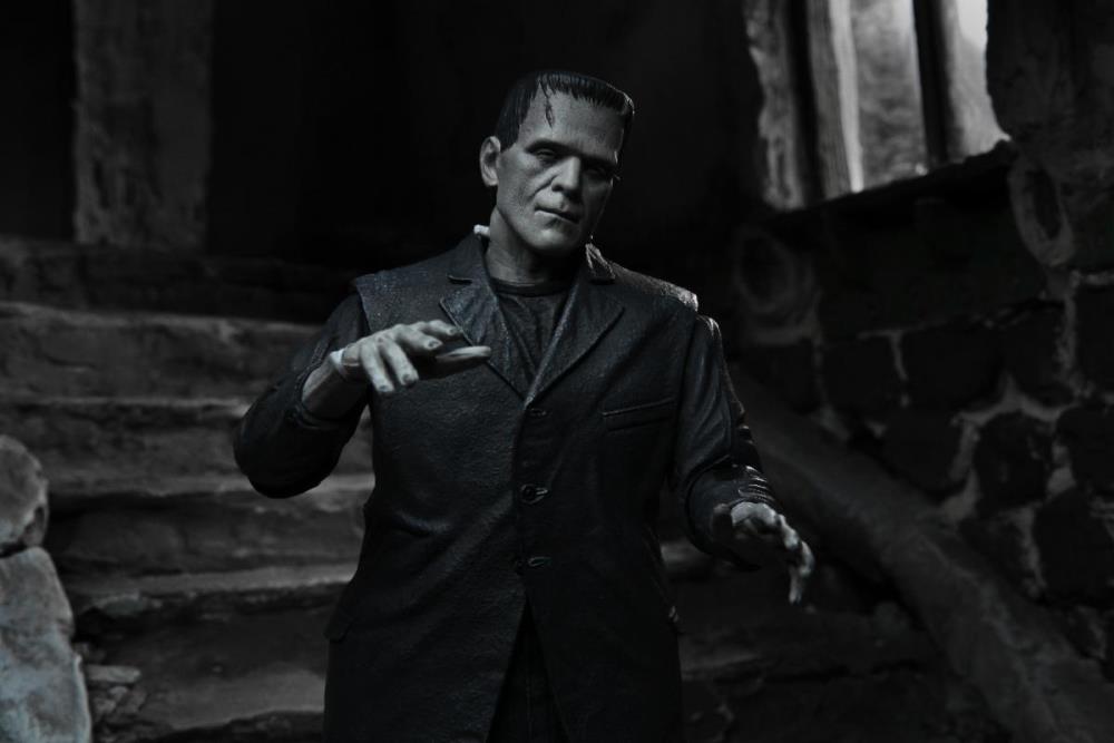 NECA Universal Monsters Ultimate Frankenstein's Monster (Black & White) Figure