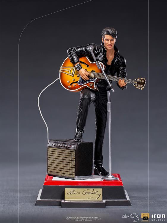 Iron Studios Elvis Presley Comeback Special 1/10 Deluxe Art Scale Statue