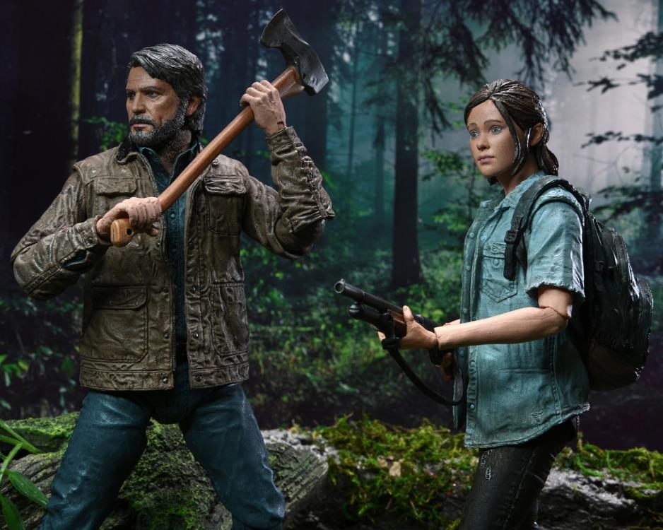 NECA The Last of Us Part II: Ultimate Joel and Ellie Action Figure Two-Pack