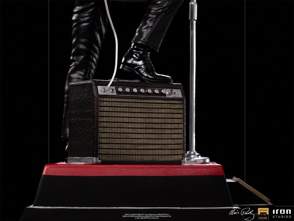 Iron Studios Elvis Presley Comeback Special 1/10 Deluxe Art Scale Statue
