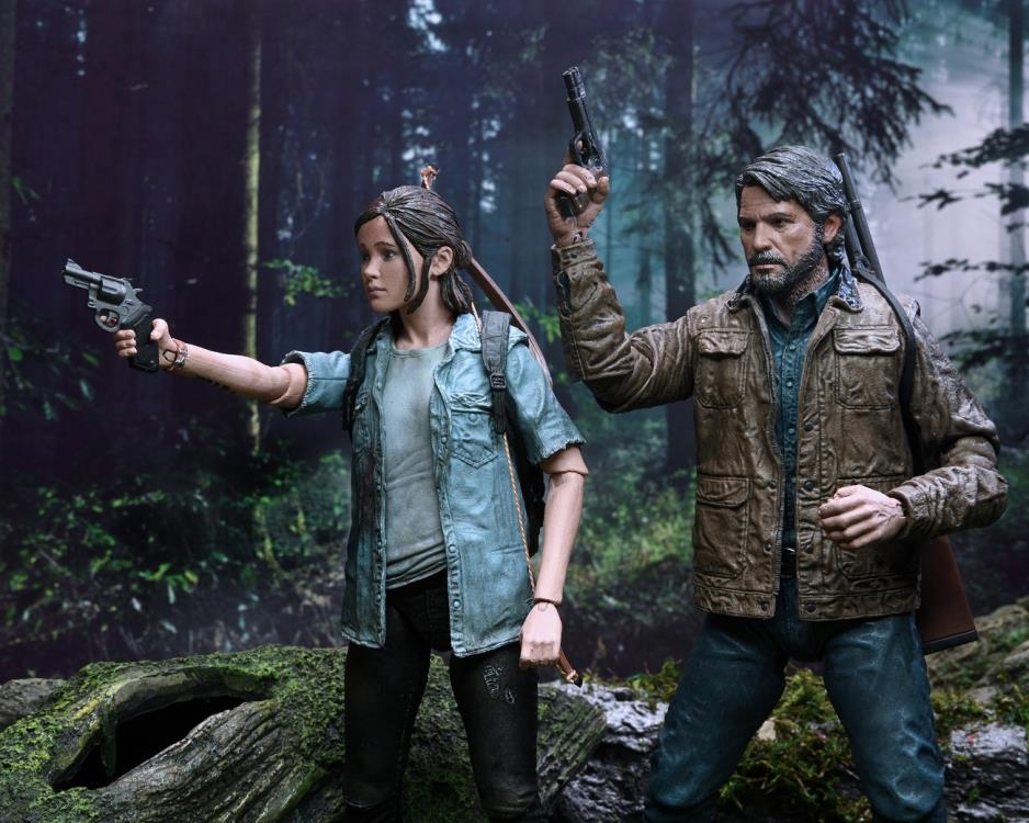 NECA The Last of Us Part II: Ultimate Joel and Ellie Action Figure Two-Pack