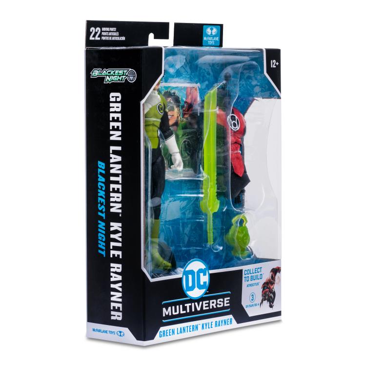 Mcfarlane DC Multiverse: Blackest Night - Green Lantern (Kyle Rayner) Action Figure (Collect to Build: Atrocitus)