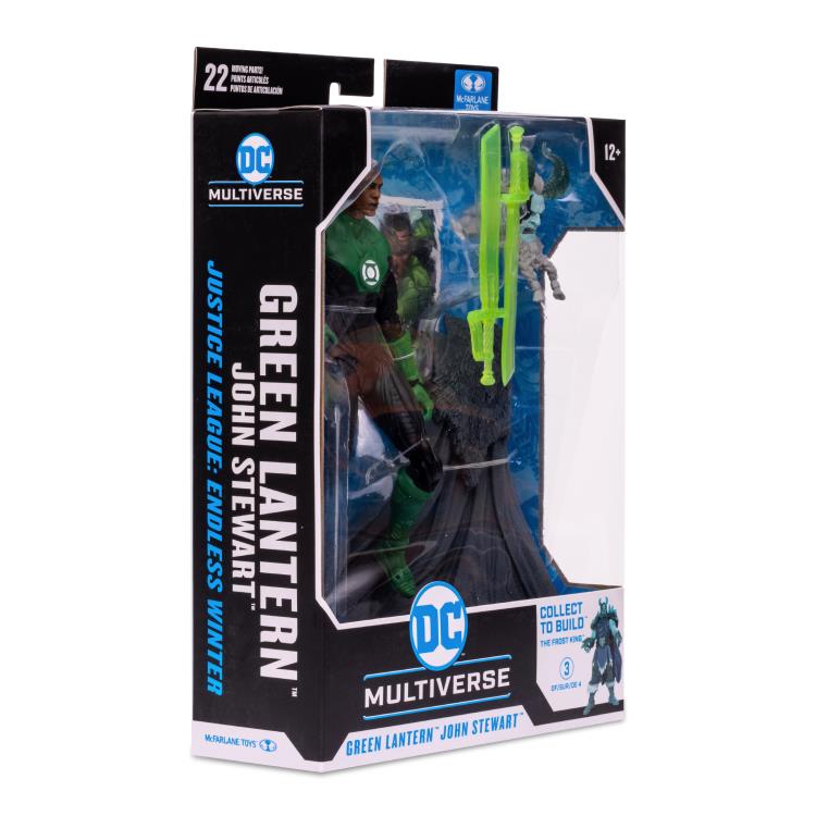 Mcfarlane DC Multiverse : Endless Winter - Green Lantern Action Figure (Collect to Build: Frost King)