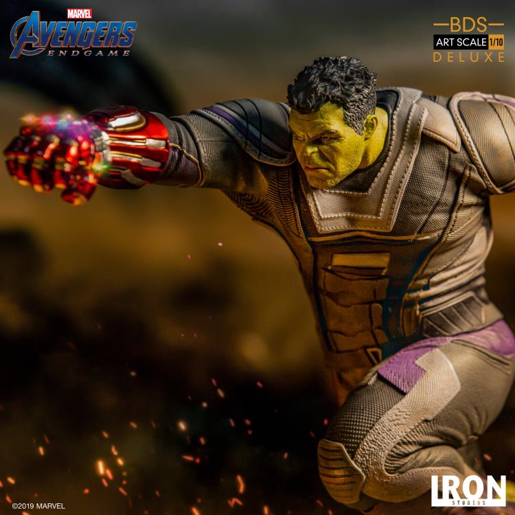 Iron Studios Avengers: Endgame Battle Diorama Series Hulk 1/10 Deluxe Art Scale Limited Edition Statue