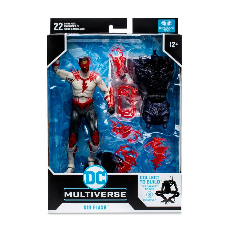 Mcfarlane DC Multiverse: Dark Nights Death Metal: Speed Metal - Kid Flash (Collect to Build: The Darkest Knight)