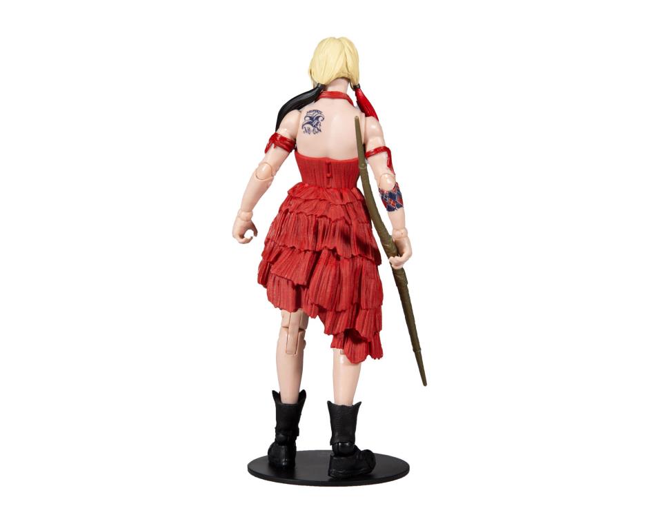 McFarlane Toys DC Multiverse: The Suicide Squad Harley Quinn Action Figure (Collect to Build: King Shark)