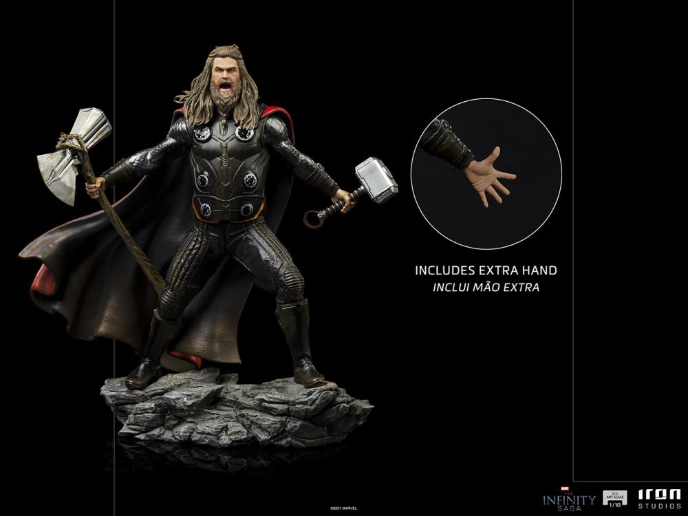 Iron Studios The Infinity Saga Battle Diorama Series Thor Ultimate 1/10 Art Scale Limited Edition Statue