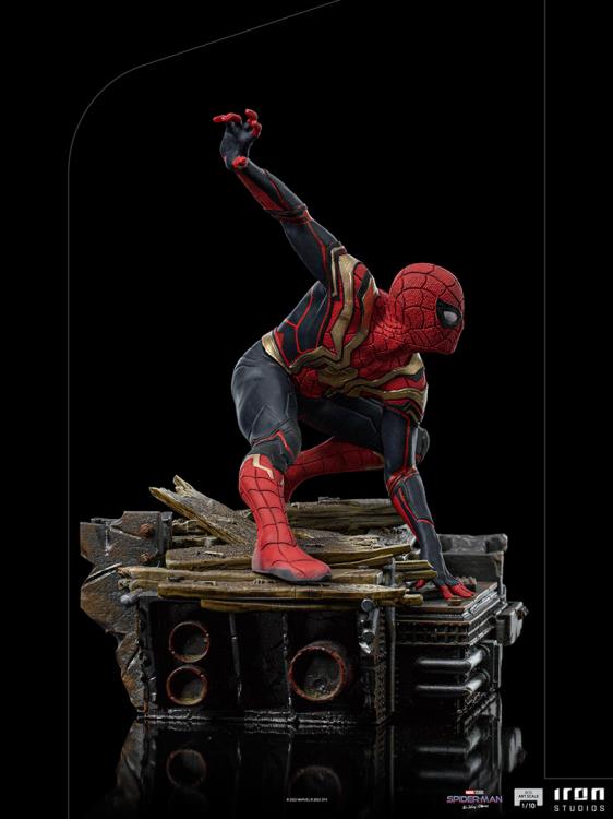 Iron Studios Spider-Man: No Way Home Battle Diorama Series - Spider-Man (Peter #1) 1/10 Art Scale Limited Edition Statue