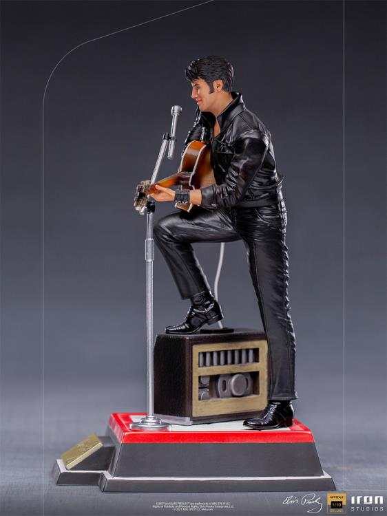 Iron Studios Elvis Presley Comeback Special 1/10 Deluxe Art Scale Statue