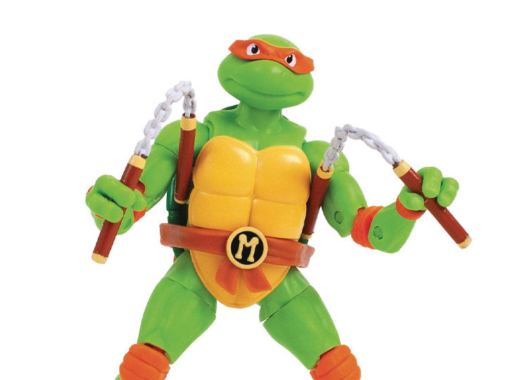 The Loyal Subjects BST AXN: Teenage Mutant Ninja Turtles Michelangelo Action Figure