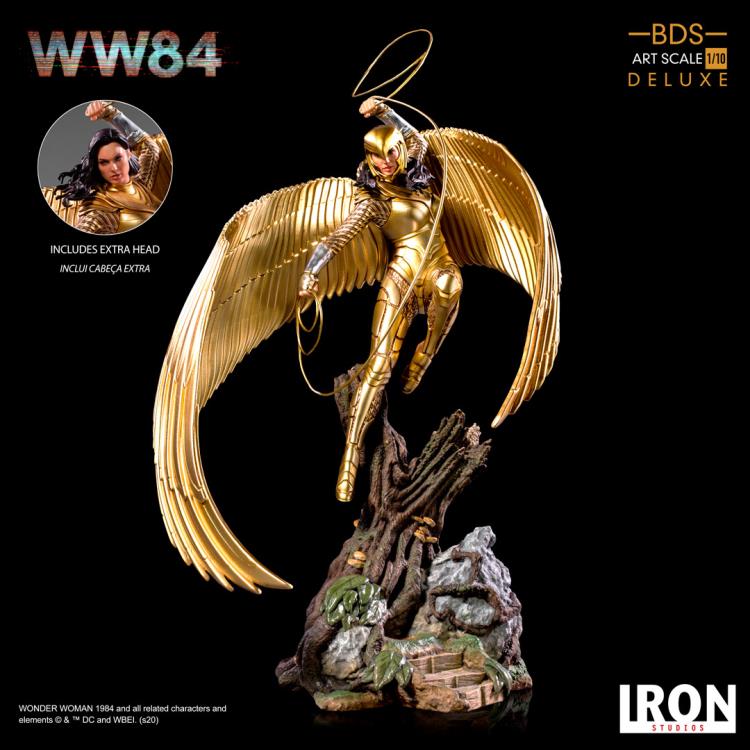 Iron Studios Wonder Woman 1984 Battle Diorama Series Wonder Woman 1/10 Deluxe Art Scale Limited Edition Statue
