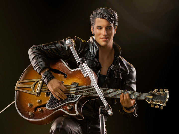Iron Studios Elvis Presley Comeback Special 1/10 Deluxe Art Scale Statue