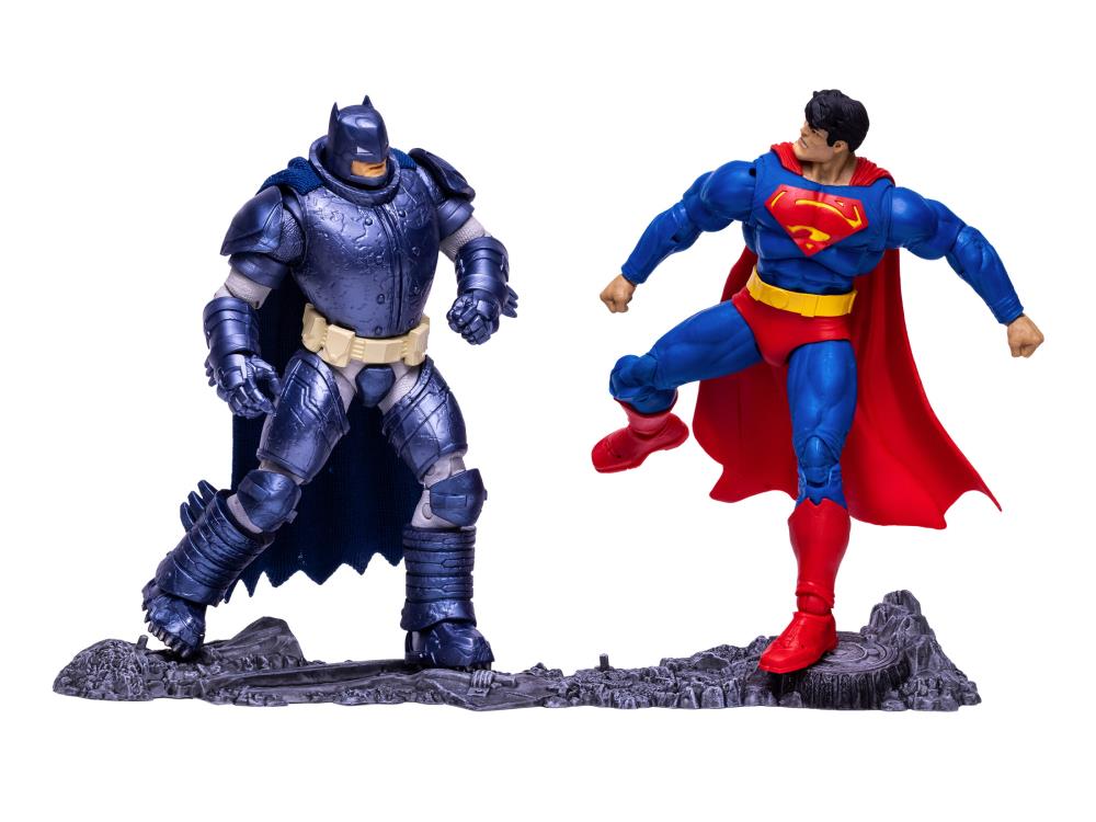 McFarlane Toys DC Multiverse - Batman: The Dark Knight Returns - Superman vs. Armored Batman Two-Pack