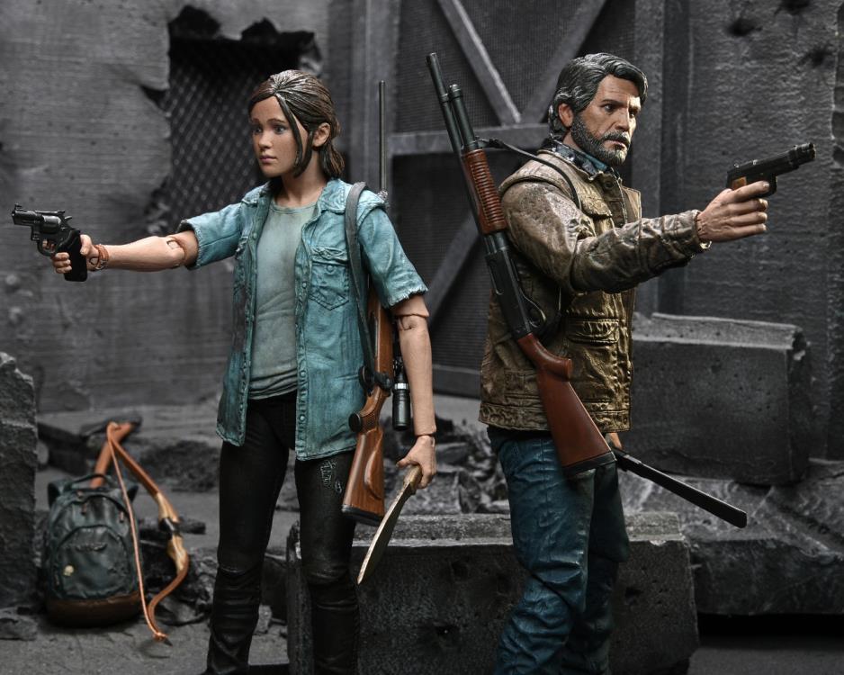 NECA The Last of Us Part II: Ultimate Joel and Ellie Action Figure Two-Pack