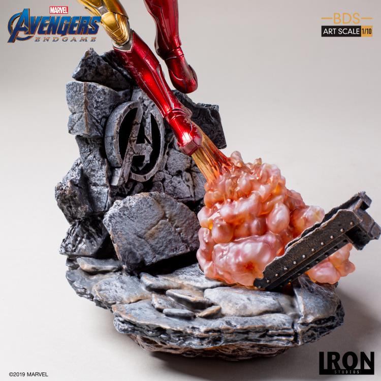 Iron Studios Avengers: Endgame Battle Diorama Series Iron Man Mark LXXXV 1/10 Art Scale Limited Edition Statue