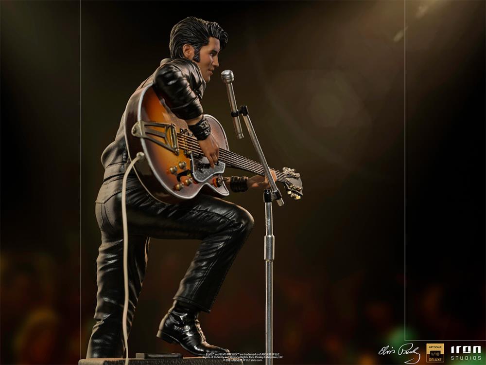 Iron Studios Elvis Presley Comeback Special 1/10 Deluxe Art Scale Statue