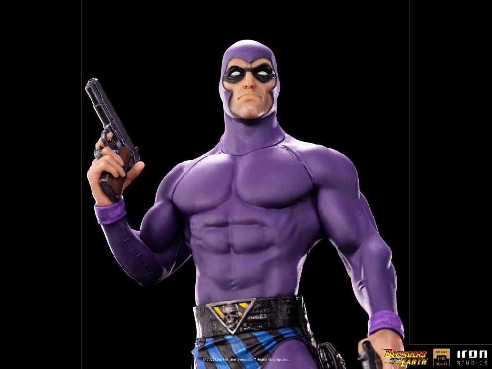 Iron Studios Defenders of the Earth - The Phantom Deluxe 1/10 Art Scale Limited Edition Statue