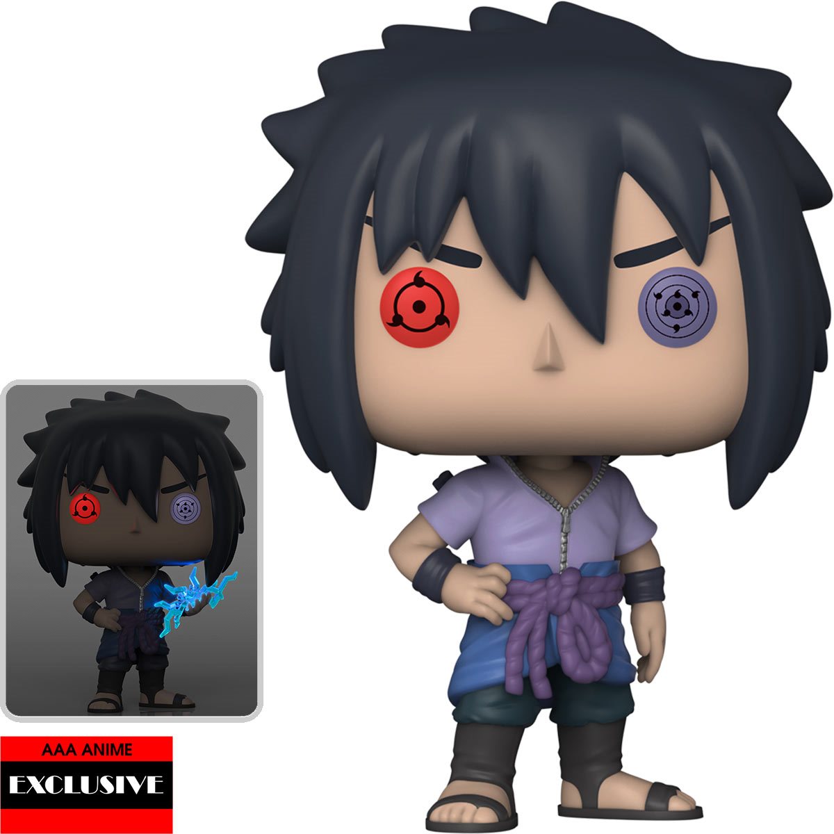Funko POP! Animation - Naruto: Sasuke Uchiha Rinnegan - AAA Anime Exclusive (Chase)