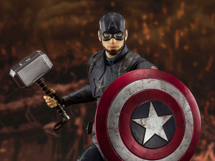 S.H.Figuarts Avengers: Endgame - Captain America (Final Battle Edition) Action Figure