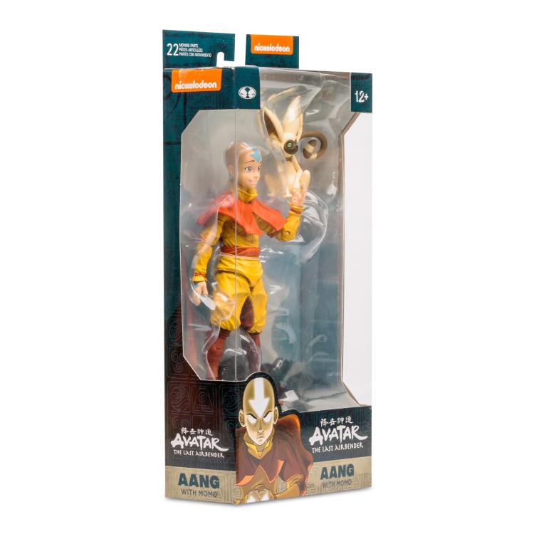 Mcfarlane Avatar: The Last Airbender Aang with Momo (Book One: Water) Figure