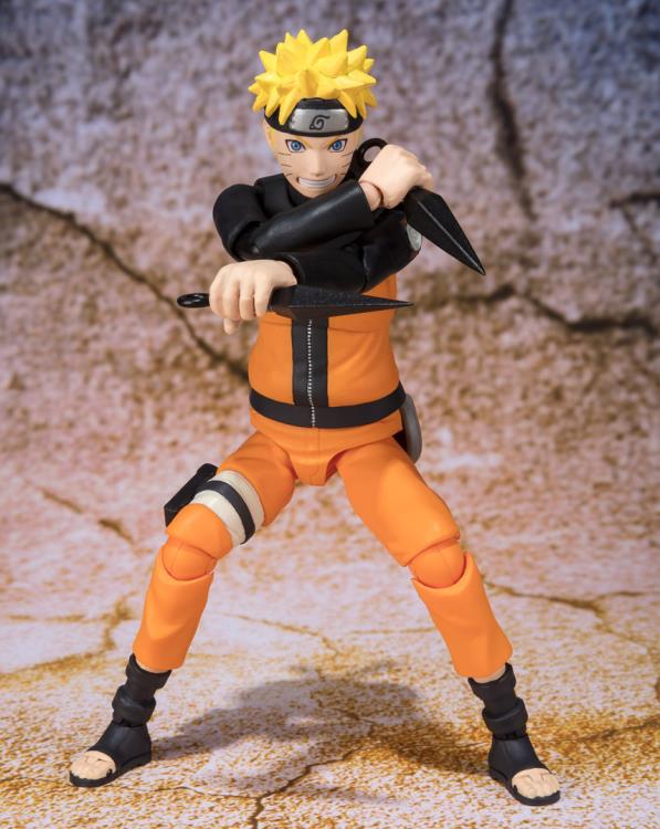 Bandai S.H. Figuarts Naruto: Shippuden S.H.Figuarts Naruto Uzumaki (Best Selection New Packaging Ver.) Action Figure