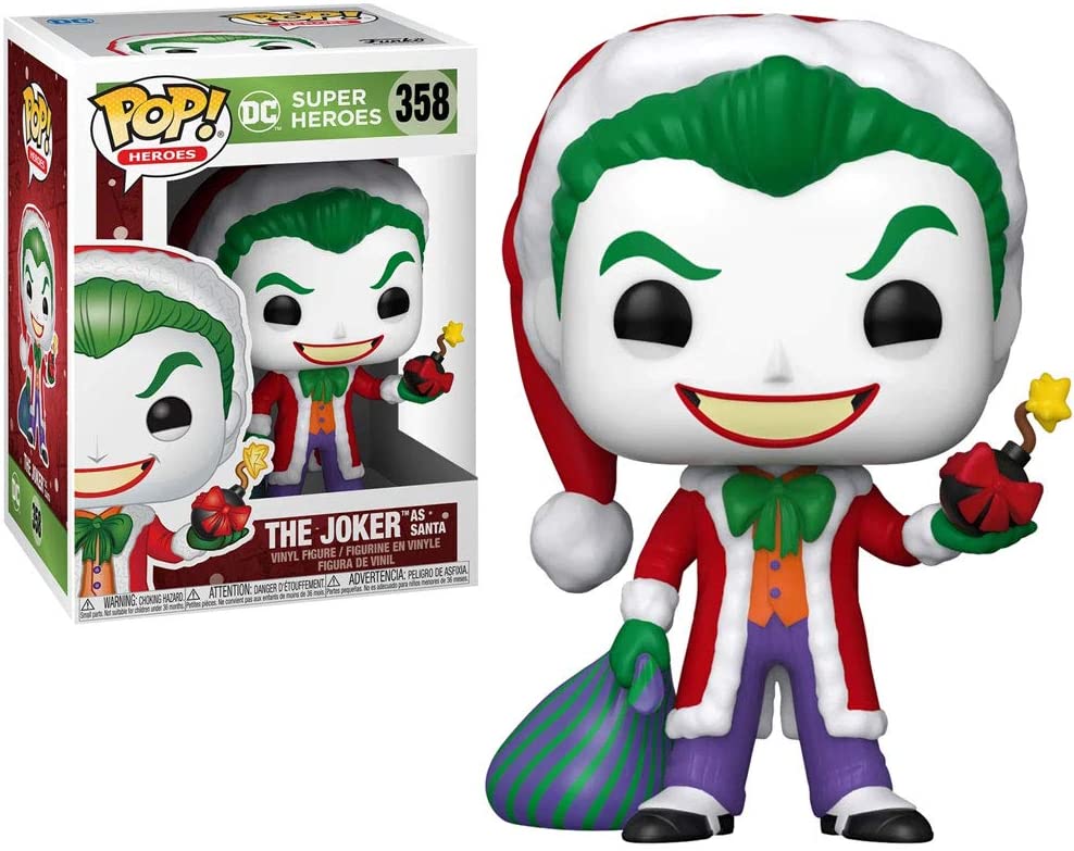 Funko POP! DC Heroes: DC Holiday - The Joker as Santa