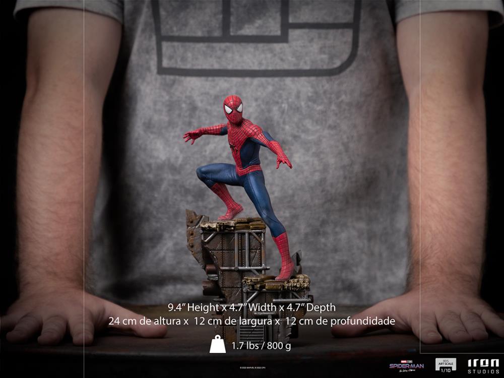 Iron Studios Spider-Man: No Way Home Battle Diorama Series - Spider-Man (Peter #3) 1/10 Art Scale Limited Edition Statue