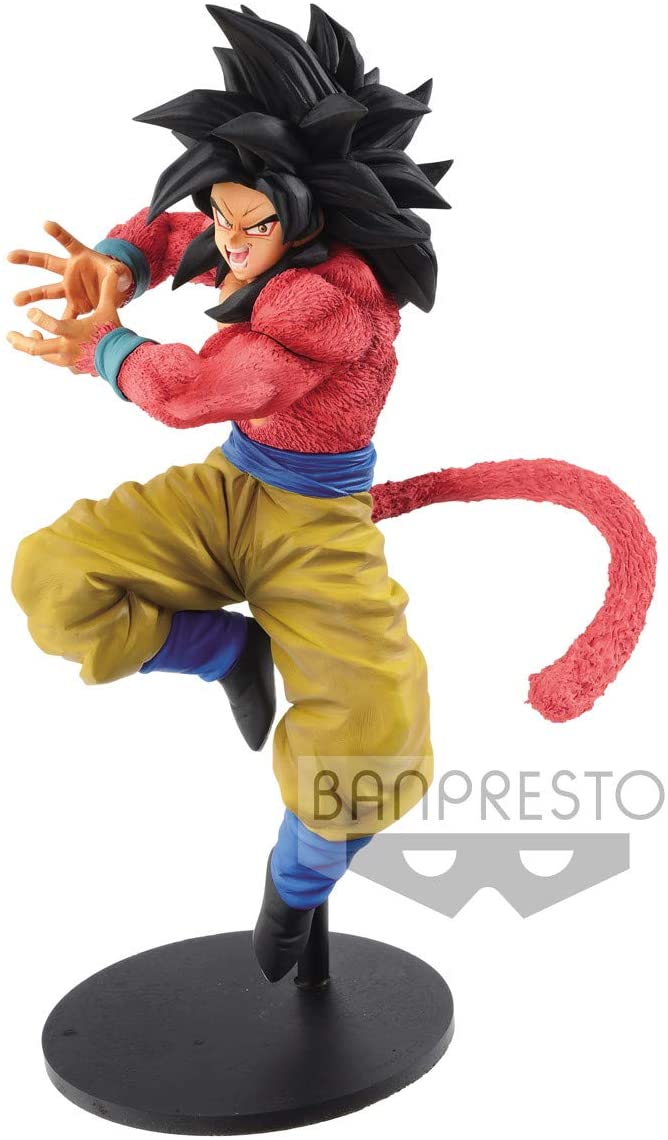 Banpresto Dragon Ball GT x10 Kamehameha Son Goku Super Saiyan 4 Figure
