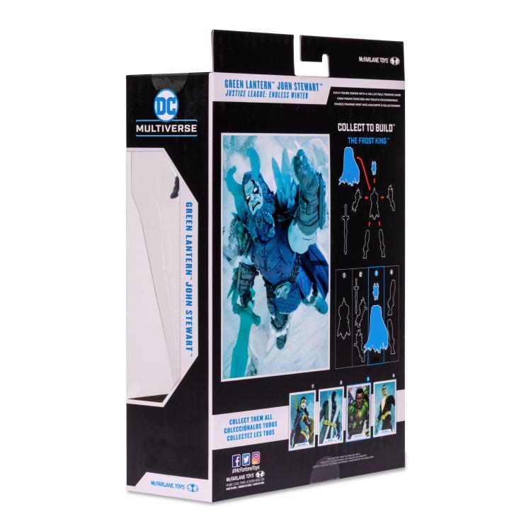 Mcfarlane DC Multiverse : Endless Winter - Green Lantern Action Figure (Collect to Build: Frost King)
