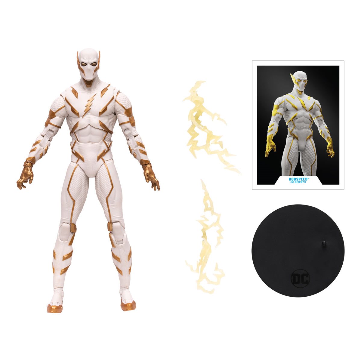 Mcfarlane Toys DC Multiverse :Rebirth Godspeed Action Figure