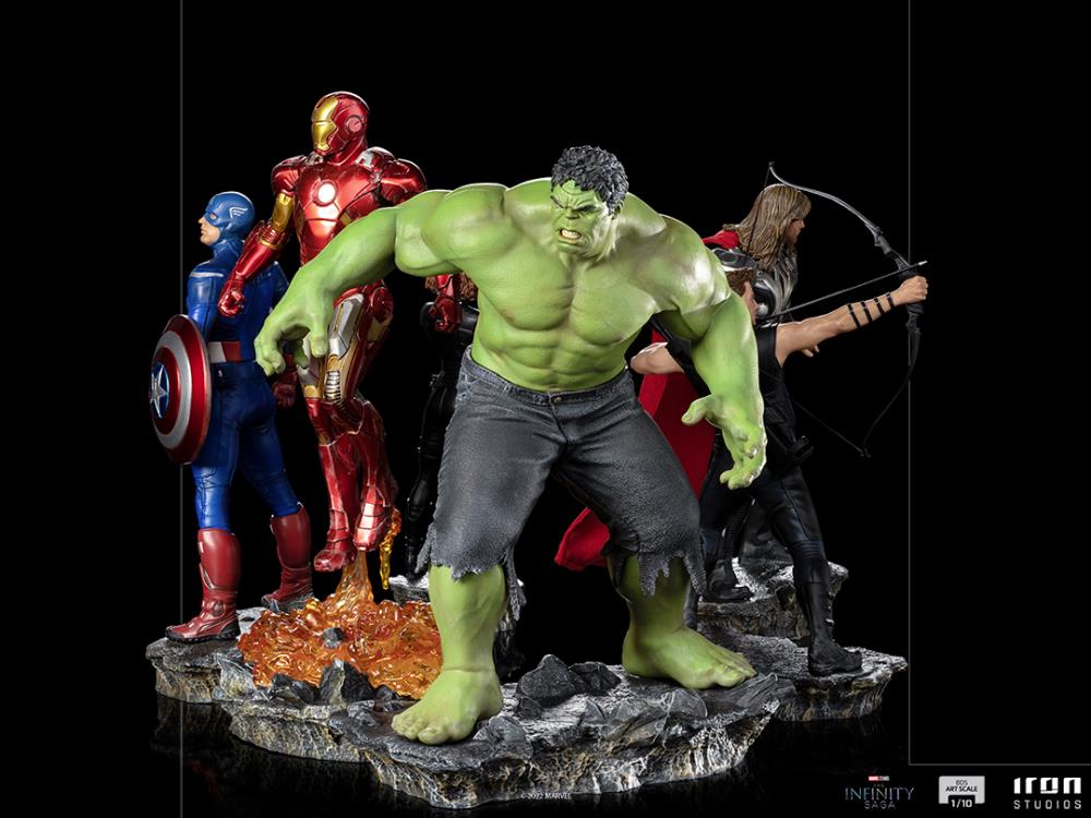 Iron Studios The Infinity Saga: Battle Diorama Series - Hulk (Battle of New York) 1/10 Art Scale Limited Edition Statue