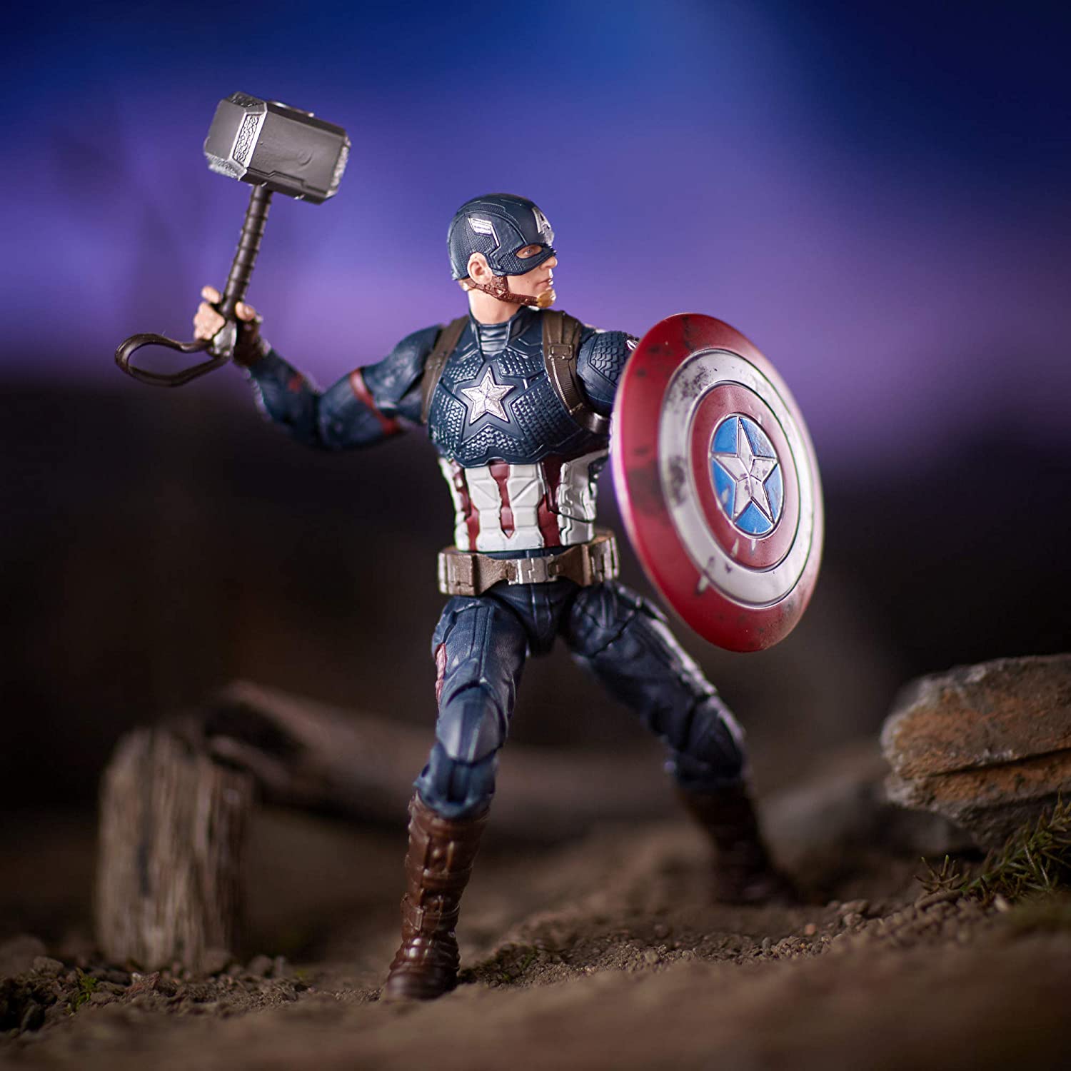 Hasbro Marvel Legends Captain America Power and Glory Action Figure