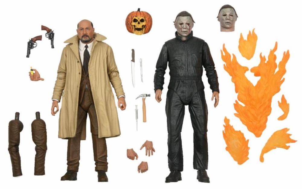 NECA Halloween 2 : Ultimate Michael Myers & Dr. Loomis Two-Pack