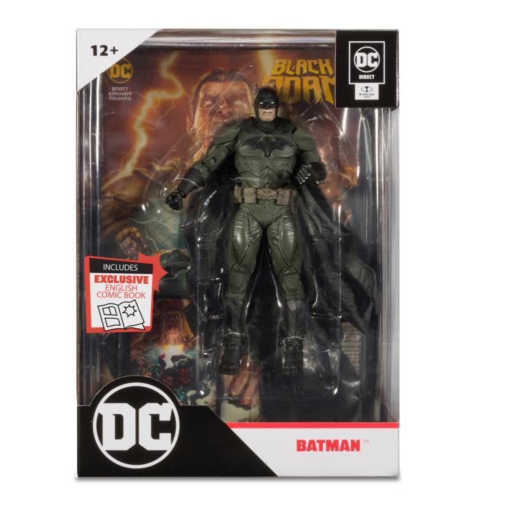 Mcfarlane DC Multiverse : Black Adam Page Punchers - Batman (with Comic)