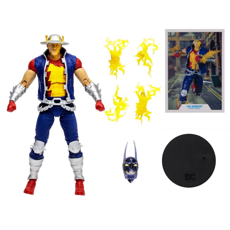 Mcfarlane DC Multiverse: Dark Nights Death Metal: Speed Metal - Jay Garrick (Collect to Build: The Darkest Knight)