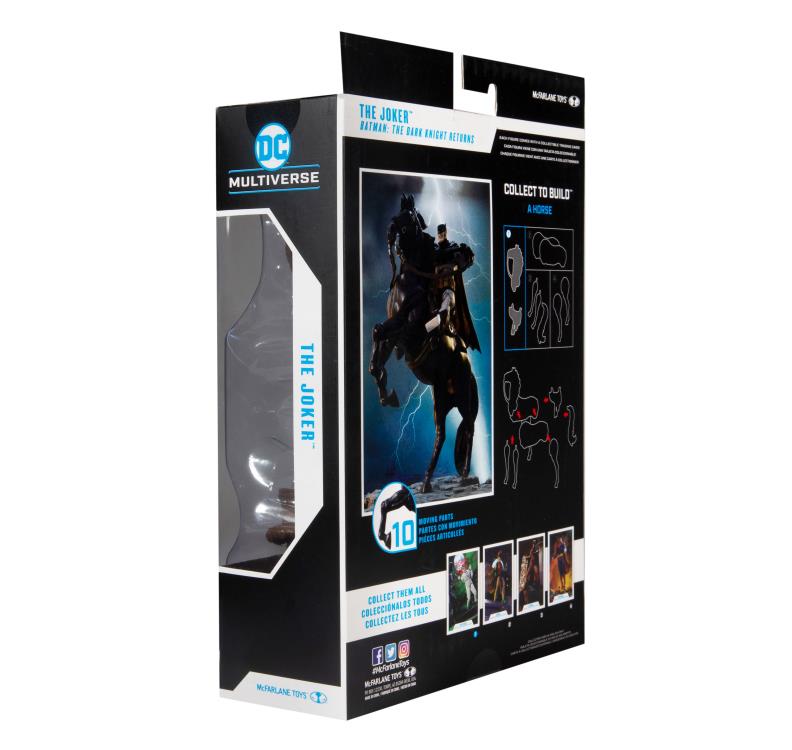 McFarlane Toys DC Multiverse - Batman: The Dark Knight Returns - The Joker Action Figure (Collect to Build: Batman's Horse)