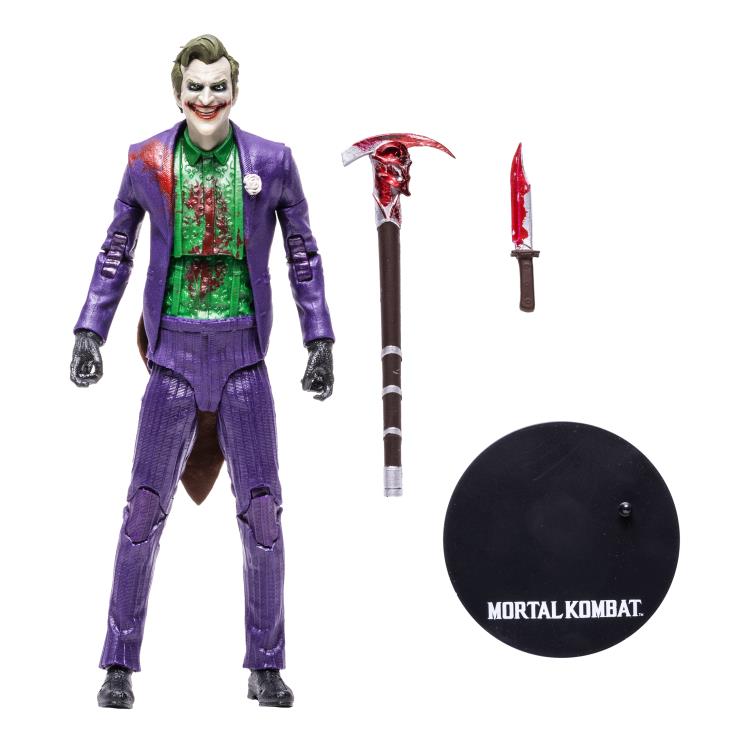 McFarlane Toys: Mortal Kombat XI - The Joker (Bloody Ver.) Action Figure