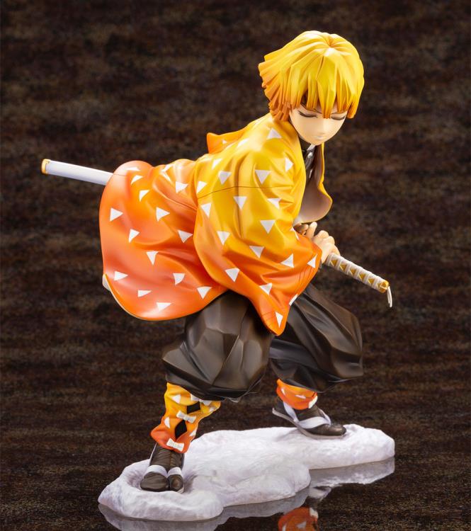 Kotobukiya Demon Slayer: Kimetsu No Yaiba ArtFX J - Zenitsu Agatsuma Statue