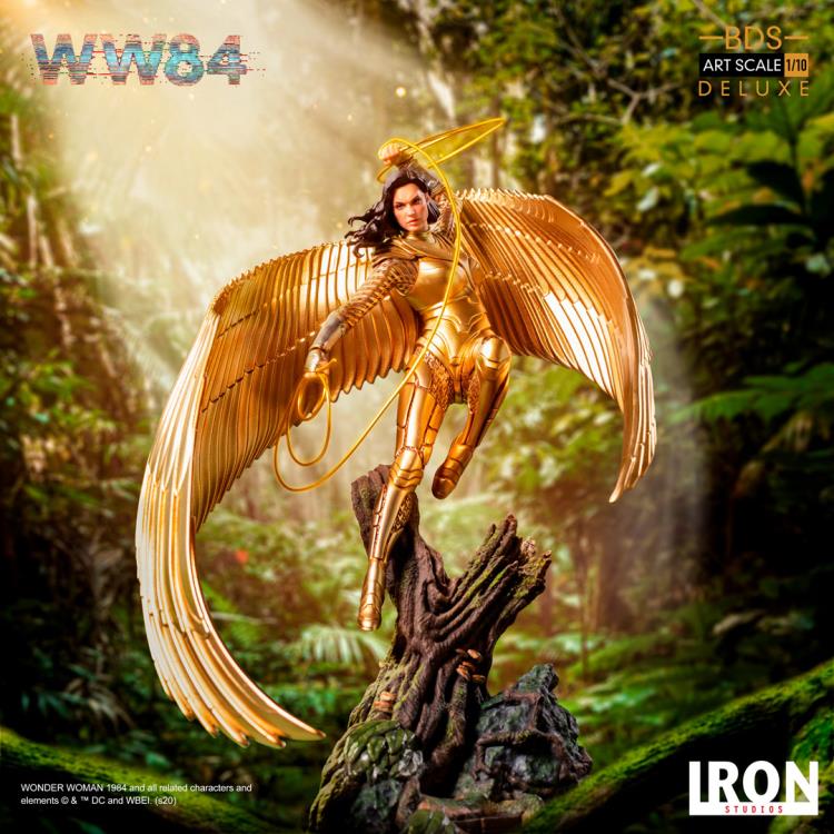 Iron Studios Wonder Woman 1984 Battle Diorama Series Wonder Woman 1/10 Deluxe Art Scale Limited Edition Statue