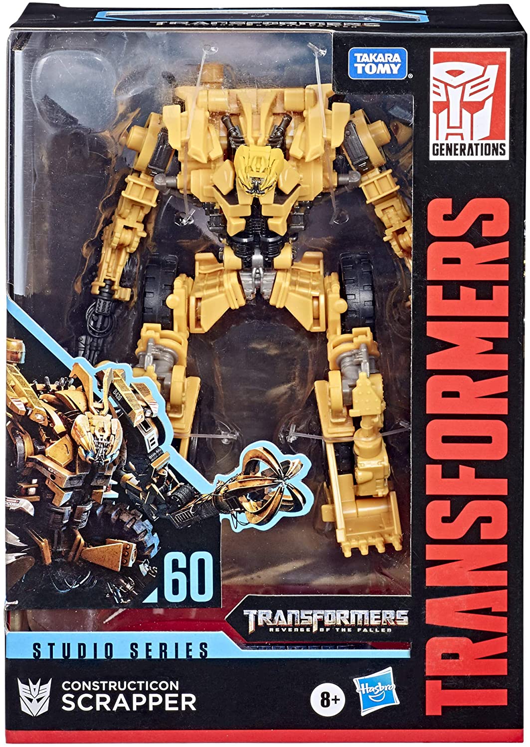 Hasbro Transformers: Studio Series 60 - Voyager Class : Revenge of The Fallen Constructicon Scrapper