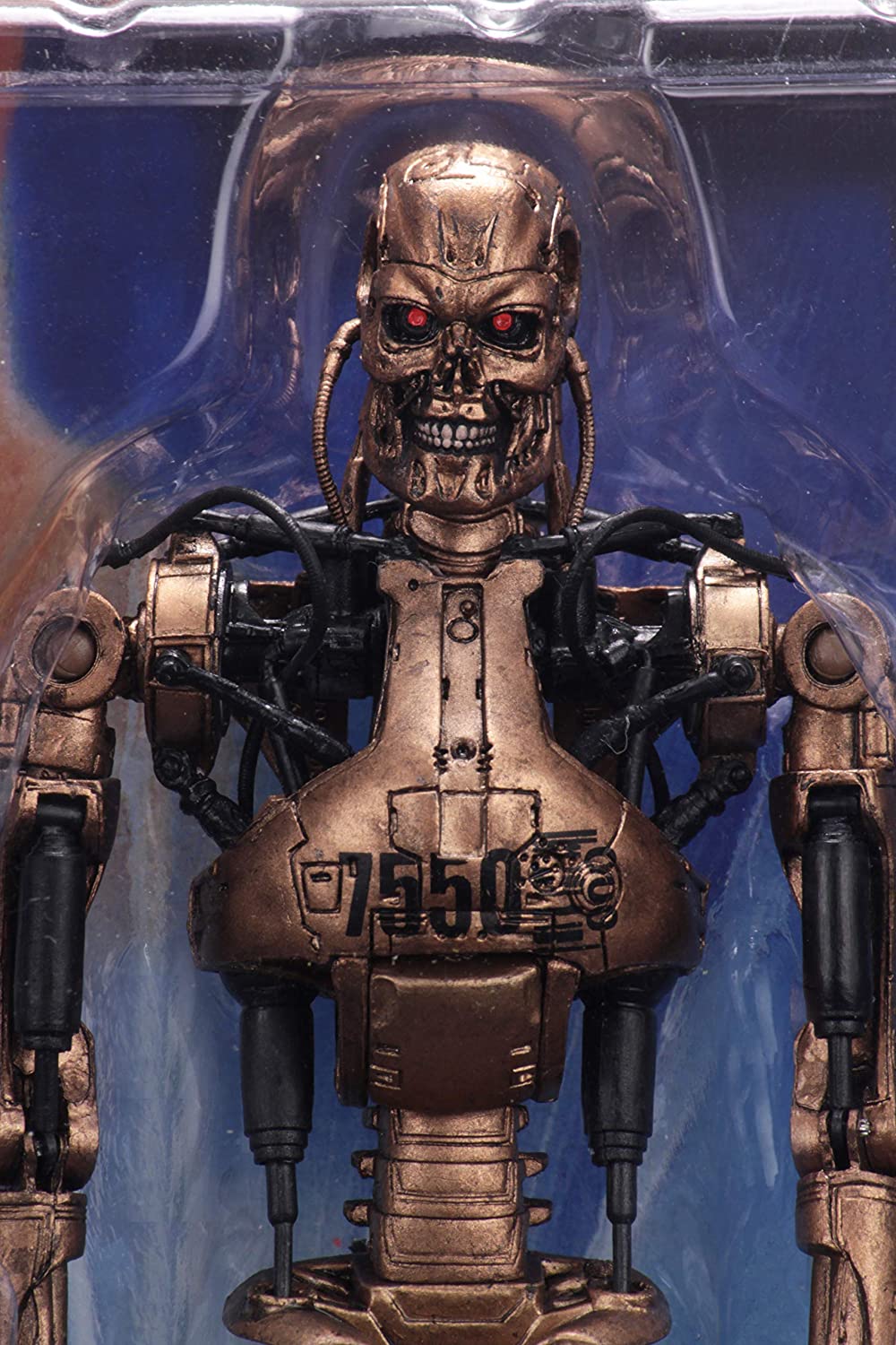 NECA - Terminator 2 - Kenner Tribute - Metal Mash Endoskeleton Action Figure