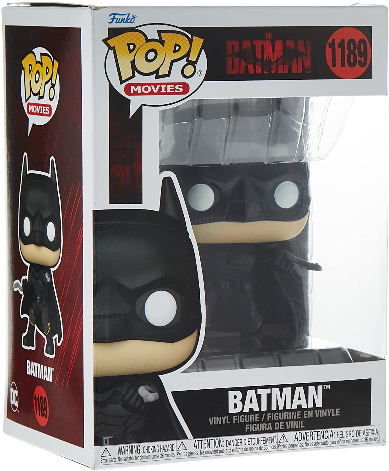 Funko POP! Movies: The Batman - Batman (Battle Ready Pose)