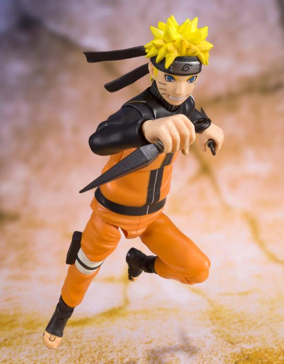 Bandai S.H. Figuarts Naruto: Shippuden S.H.Figuarts Naruto Uzumaki (Best Selection New Packaging Ver.) Action Figure